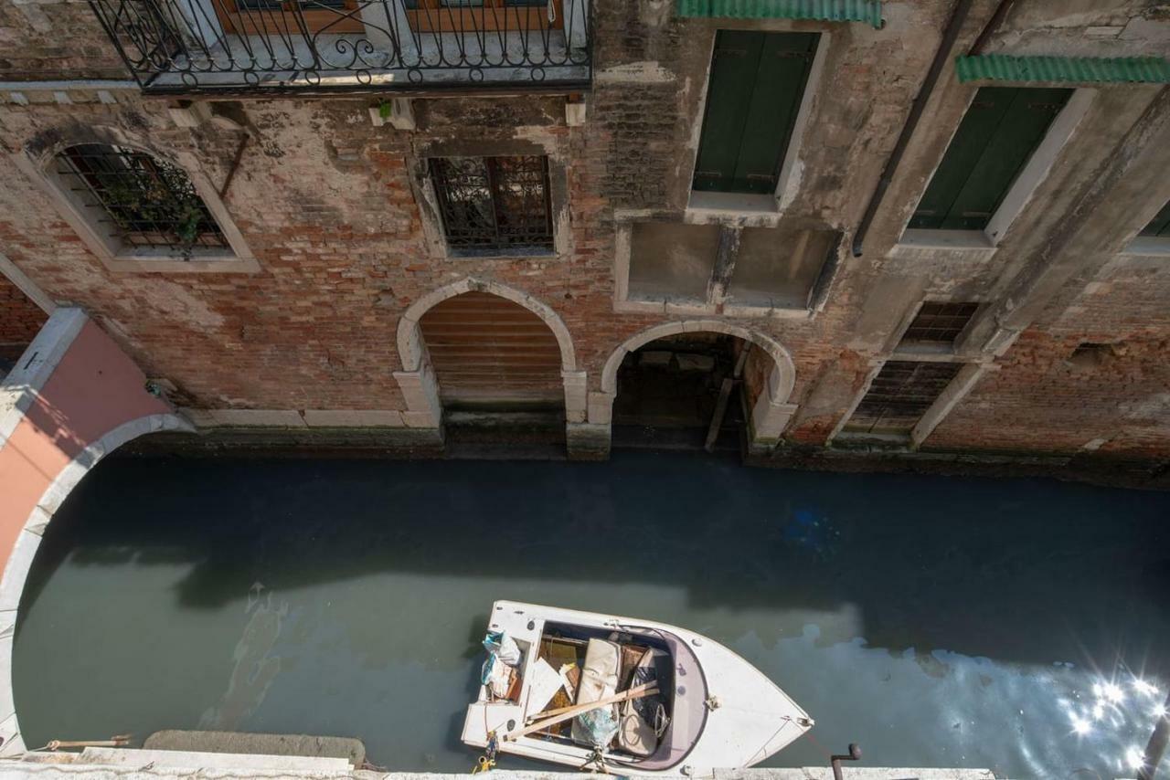 Apartment Ponte Raspi Canal View Venedig Exterior foto
